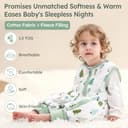 Thumbnail 1 de Unnivoll Baby Schlafsack mit Füßen 1,5 Tog 80 cm 🛏️