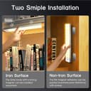 Thumbnail 5 de Unterbauleuchte Küche LED Schrankbeleuchtung 2Stk Warmweiß ⌚