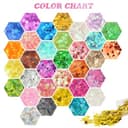 Thumbnail 2 de URAQT Glitzer Set 32 Farben Chunky Glitzer 💅