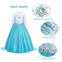 Thumbnail 5 de URAQT Prinzessin Kostüm Mädchen 110 cm Set 6-teilig 👸