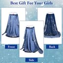 Thumbnail 4 de URAQT Prinzessin-Langarmkleid Kostüm 150 cm 👑