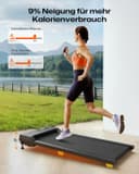 Thumbnail 1 de UREVO Walking Pad 9% Steigung leises Laufband Büro ⌚