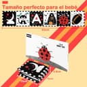 Thumbnail 2 de URMYWO Kontrastbuch Baby Stoffbuch für 0–6 Monate 📷