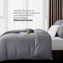 Thumbnail 3 de Utopia Bedding Bettwäsche 135x200 4tlg Grau ⌚