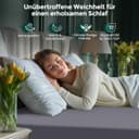 Thumbnail 2 de Utopia Bedding Spannbettlaken 180×200 cm, Grau 🛏️