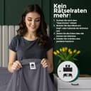 Thumbnail 4 de Utopia Bedding Spannbettlaken 180×200 cm, Grau 🛏️