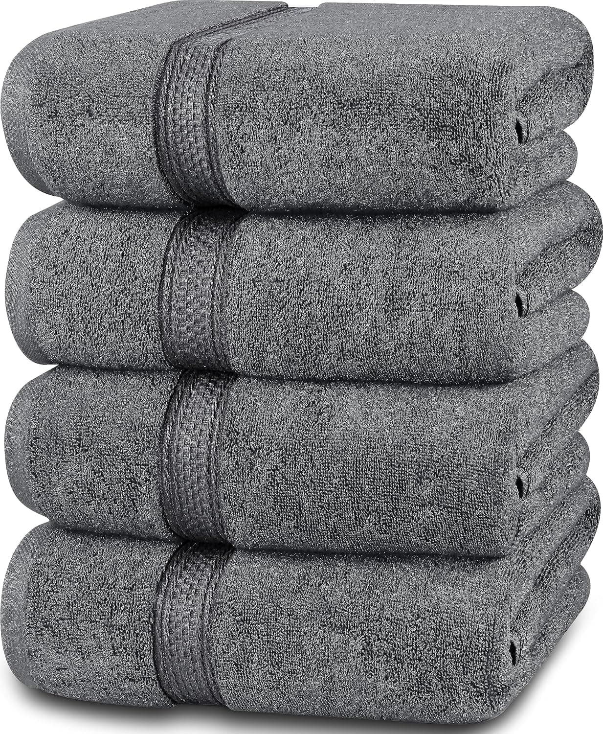 Utopia Towels Badetücher 4er-Set Premium 100% Baumwolle 69 x 137 cm 📷