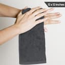 Thumbnail 2 de Utopia Towels Seiftücher 24 Stk 30x30 cm graue Baumwolle ⌚