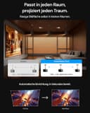 Thumbnail 6 de Valerion VisionMaster Pro2 4K Beamer 3000 Lumen 📺