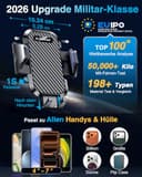 Thumbnail 4 de VANMASS 2026 Handyhalterung Auto 4‑in‑1 360° Drehbar 📱