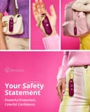 Thumbnail 1 de Vantamo Taschenalarm Extra 130 dB mit 2 Lautsprechern 🚨