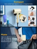 Thumbnail 5 de Vbrisi Föhn 2400W Klappbar Ionen Haartrockner ⌚