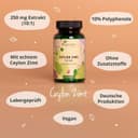 Thumbnail 3 de Vegavero Ceylon Zimt Kapseln 2.500 mg – 120 Stk. 🌿