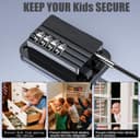 Thumbnail 3 de Verbesserte Kühlschrank-Kombinationsschlösser 2er-Set: Passwortschloss für Kinder ⌚