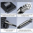 Thumbnail 4 de Verbesserte Kühlschrank-Kombinationsschlösser 2er-Set: Passwortschloss für Kinder ⌚