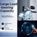 Thumbnail 6 de Verbesserte Kühlschrank-Kombinationsschlösser 2er-Set: Passwortschloss für Kinder ⌚