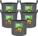 Thumbnail principal de VIEWALL 20 L Pflanzsack Stoff — Kartoffelsack 5er-Set 🪴