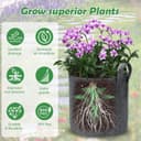 Thumbnail 3 de VIEWALL 20 L Pflanzsack Stoff — Kartoffelsack 5er-Set 🪴