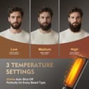 Thumbnail 1 de VIKICON Bartglätter für Männer – Mini Elektrische Glättbürste 30er ⌚