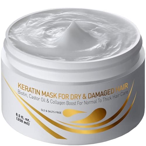 Vitamins Keratin Haarmaske für sehr trockenes Haar 1 😮💨