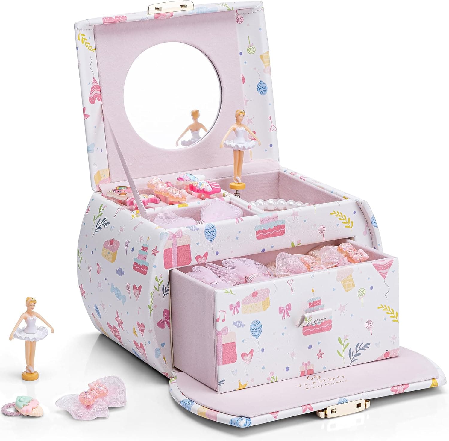 Vlando Spieluhr Schmuckkästchen Mädchen ⌚📷