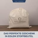 Thumbnail 6 de VON HEESEN Kulturbeutel Leder Kulturtasche – Lavendel, 1 Hauptfach ⌚