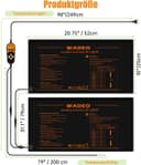 Thumbnail 2 de WADEO Heizmatte 50W für Anzucht und Gewächshaus 🌱