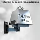 Thumbnail 5 de WALI SWM201 Lautsprecherhalterung für 25 kg, schwarz 🎧