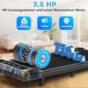 Thumbnail 6 de Walking Pad 4‑in‑1 Laufband mit 9% Steigung ⛹️♂️🚶♀️🏃♂️🚶♂️🚶♀️📱