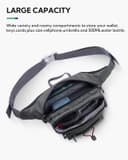 Thumbnail 6 de WATERFLY Bauchtasche Gürteltasche Damen und Herren Sport Hüfttasche für Laufen Fitness Joggen Wandern
WATERFLY Bauchtasche Gürteltasche Damen und…