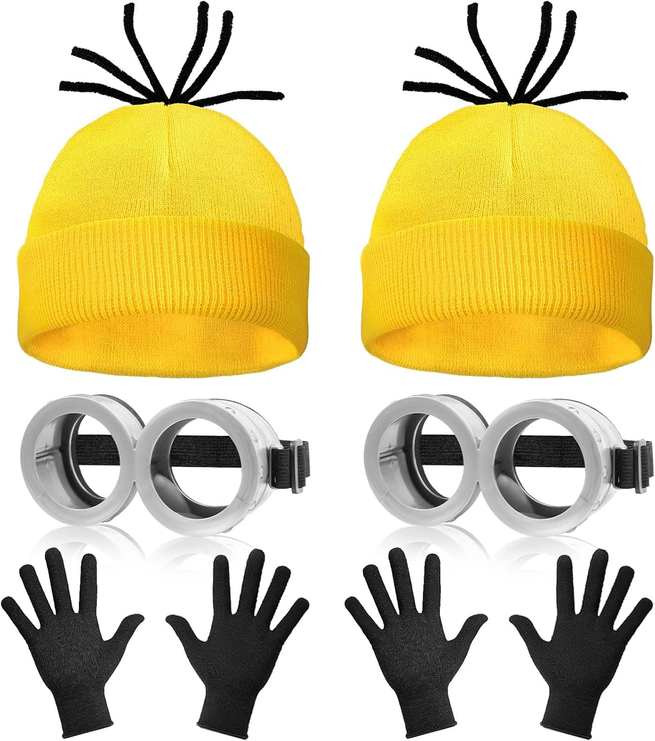 WEARXI Karneval Kostüm Damen 3/4/6‑Teiliges Set 🎭