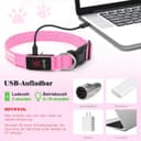 Thumbnail 3 de Weesiber Leuchthalsband Hund LED, aufladbar, M 🎧