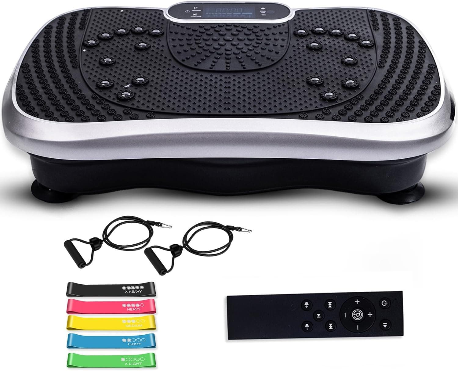 WeightWorld Vibrationsplatte 99 Stufen Fitnessgerät zu Hause 🏋️