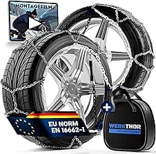 WERKTHOR 2x Schneeketten für PKW 🎯