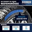 Thumbnail 4 de WERKTHOR 2x Schneeketten für PKW 🎯