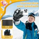 Thumbnail 5 de West Biking Skihandschuhe Kinder 3M Thinsulate Winterhandschuhe ⌚
