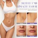 Thumbnail 5 de Wiederaufladbarer Intimrasierer für Frauen elektrischer Damenrasierer 🎧