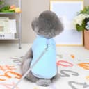 Thumbnail 4 de Wintermantel Hund klein mit D-Ring blau 🐶