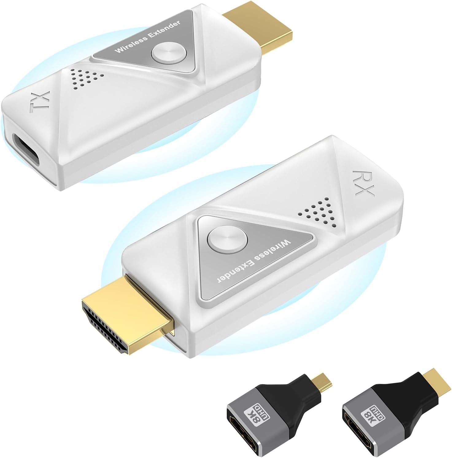 Wireless HDMI Transmitter and Receiver HDMI kabelloser Extender für Laptop 5G 📺