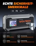 Thumbnail 6 de WOLFBOX Starthilfe Powerbank 4000A 12V für Auto 🚗