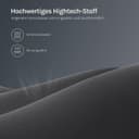 Thumbnail 3 de WOLTU Gaming Stuhl Stoff ergonomisch mit Fußstütze 🎮