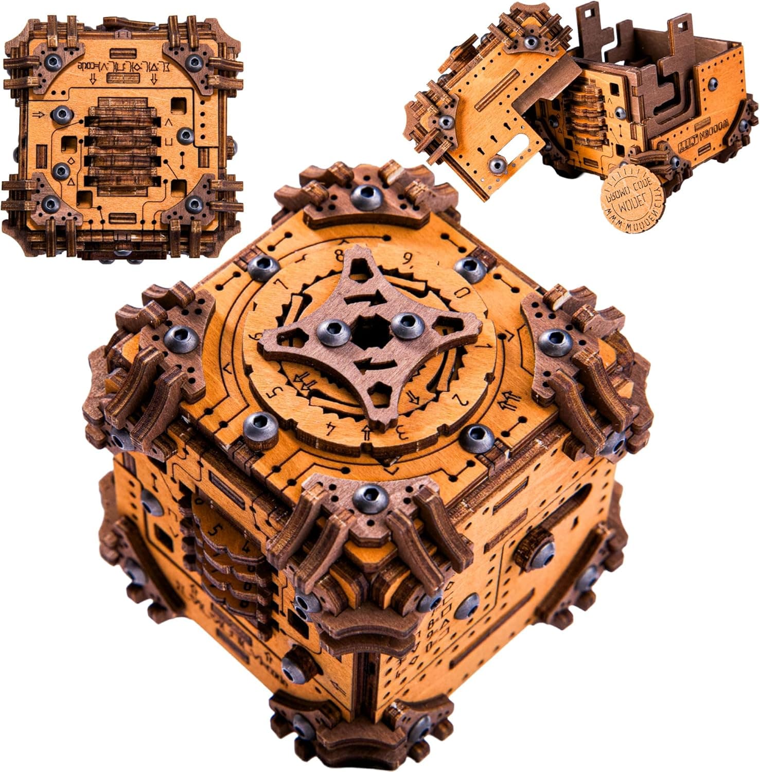 WOODEN.CITY Tesseract Holzpuzzle Box 185 Teile 🧩