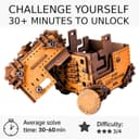 Thumbnail 2 de WOODEN.CITY Tesseract Holzpuzzle Box 185 Teile 🧩