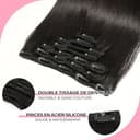 Thumbnail 2 de WOWANGEL Clip‑in Extensions 40 cm, 120 g 🧑🦰