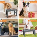 Thumbnail 6 de X XBEN 3‑in‑1 erhöhte Hundenäpfe, 1,4 L Wassernapf 🐶