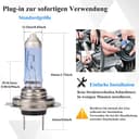 Thumbnail 4 de XELORD H7 55W 12V Scheinwerferlampe Paar 🚗