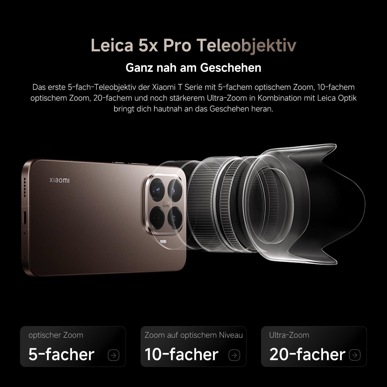 XIAOMI 15T Pro 12+512GB Smartphone mit 50MP Leica-Kamera 📱