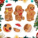 Thumbnail 2 de YGCHEN Lebkuchenmann Deko 7er Set 🎄