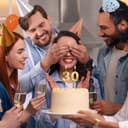Thumbnail 5 de Yiran 3D Gold Geburtstagskerzen,Geburtstagskerzen Zahlen 14,Kuchendeko Geburtstag,Geburtstagskerzen für Geburtstagsdeko,Kuchen Dekoration für Männer Frauen Geburtstag Jubiläen Party