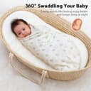 Thumbnail 1 de Yoofoss 4er Pack Baby Pucktuch 120×120 cm Mulltuch 👶